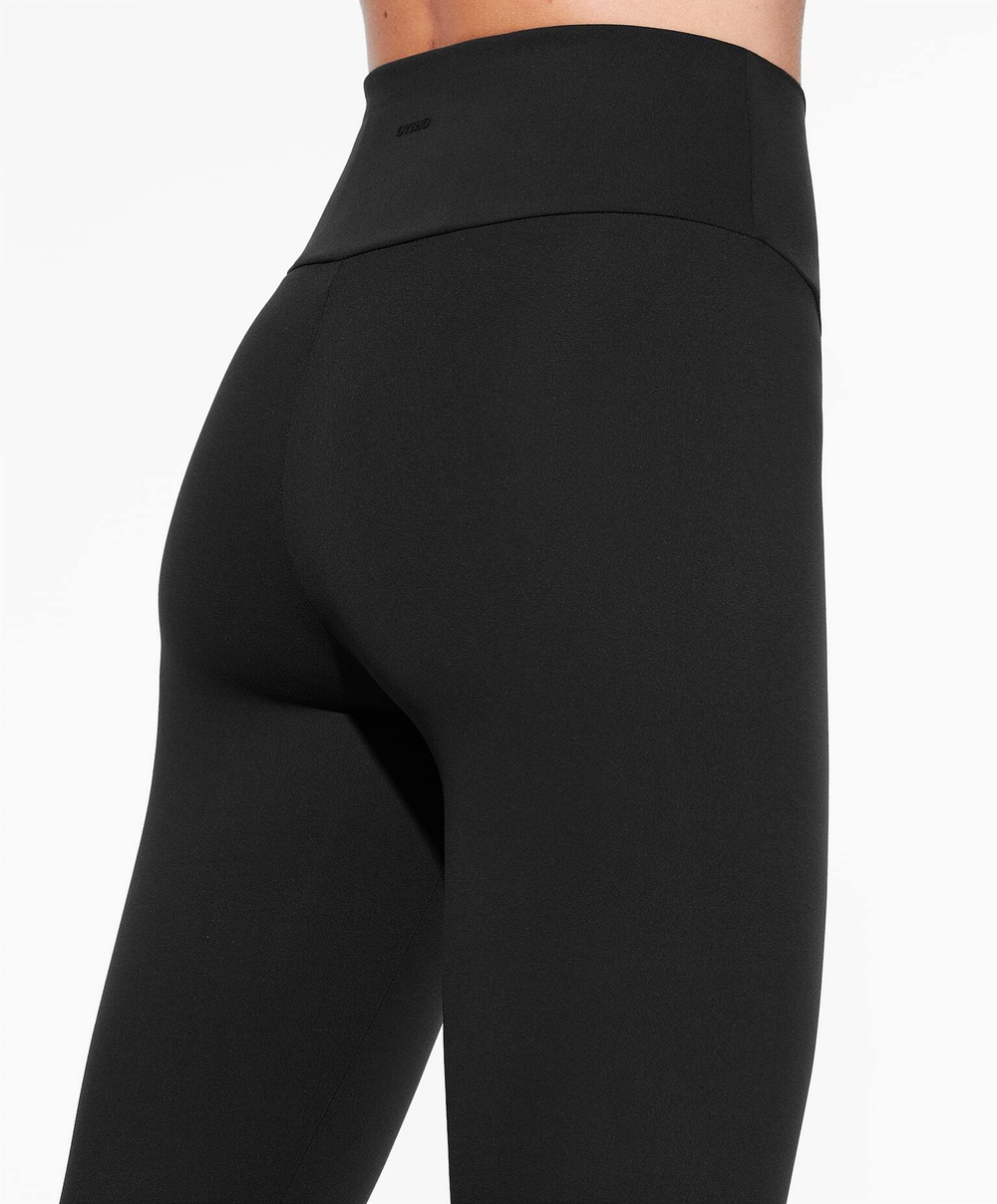 OYSHO Легинсы капри Compressive Core Control с высокой посадкой длиной 40 см, черный