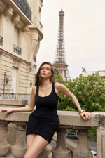 Платье с бедрами ideal, черный