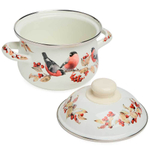 Кастрюля 1,5л "Снегири"