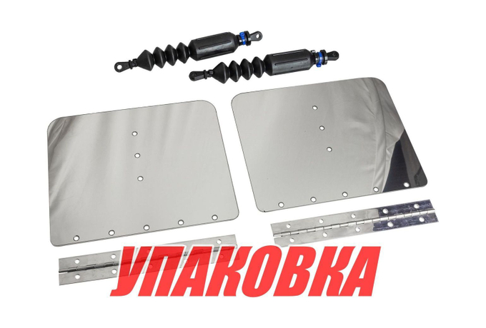 Комплект транцевых плит, размер 12х9, Nauticus (упаковка из 10 шт.)