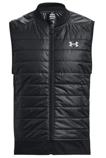 Мужская теннисная жилетка Under Armour Launch Insulated Vest - черный