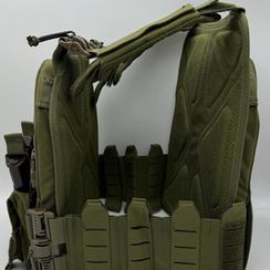 Разгрузка/плитник ARTEX_VT на быстросбросах Fast drop,олива