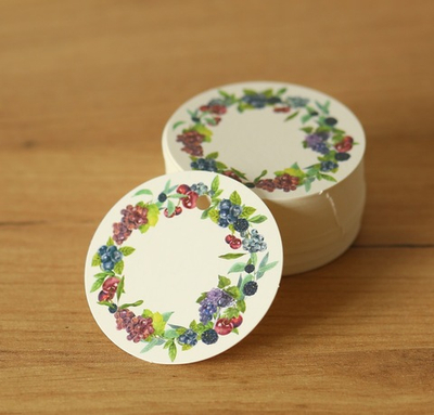 круглая бирка С-64 (упаковка 20 шт.)