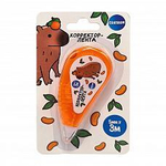 Корректор-лента 5мм.х3м. "Капибара-2" блист. (Центрум)