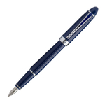 Перьевая ручка Aurora Ipsilon Deluxe Blue resin CT, перо - М, в подарочной коробке
