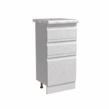 Кухня Модуль МСЯШ 400 Скала Гранит Оникс