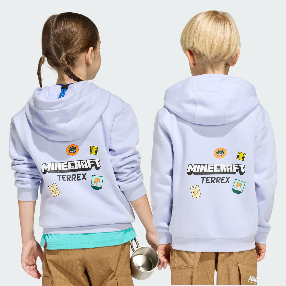 Adidas Толстовка Minecraft, сиреневый