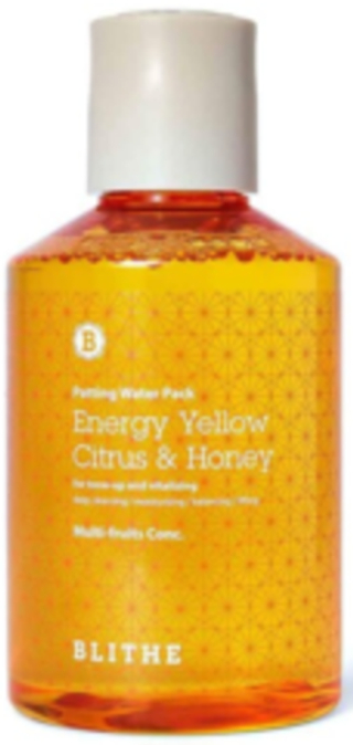 Blithe Сплэш-маска для сияния - Energy yellow citrus&honey splash mask, 150мл