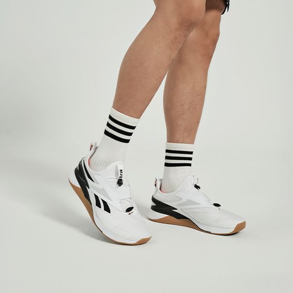 reebok Nano X3 Кроссовки для тренировок Низкие Белый Черный Унисекс