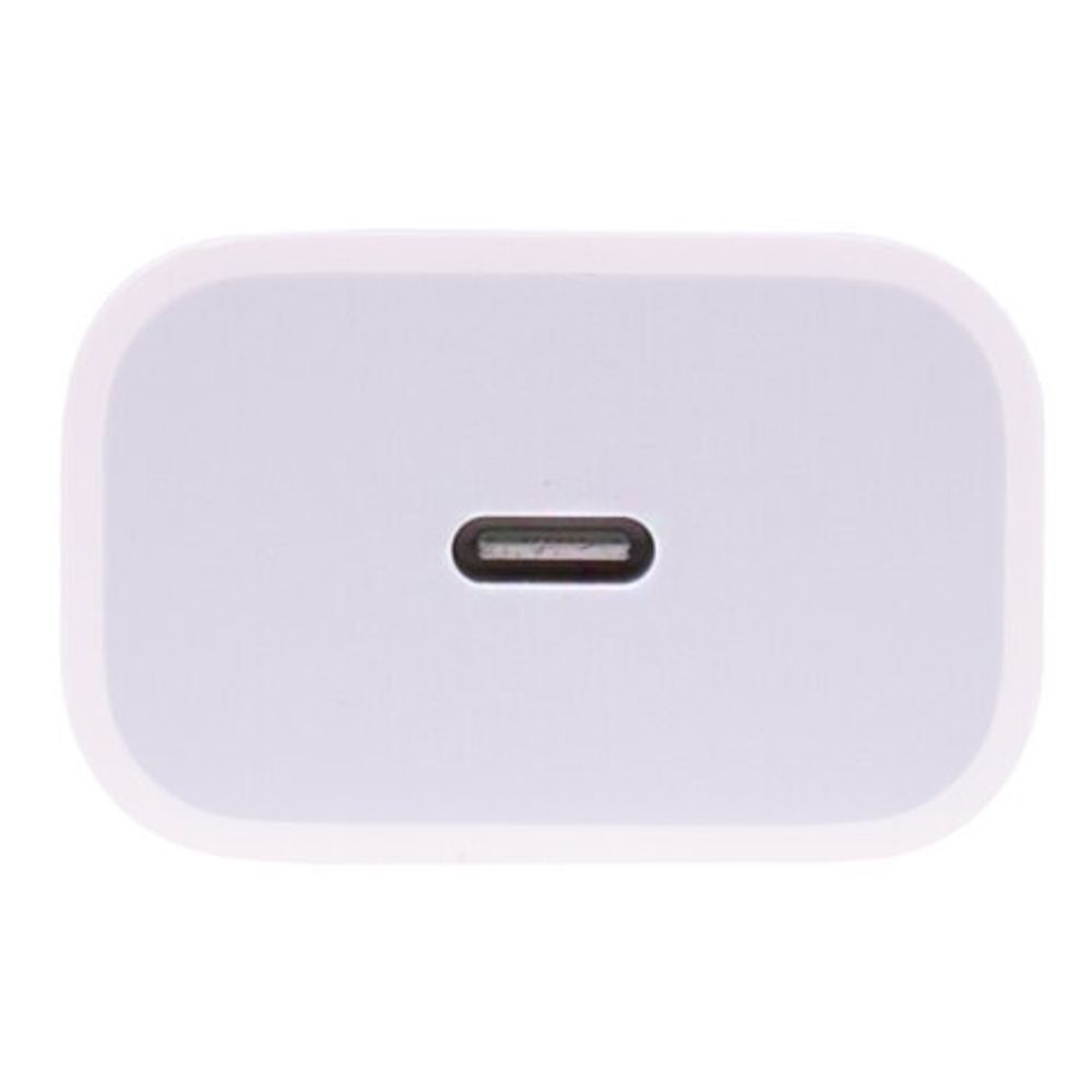 Быстрое зарядное устройство для iPhone (220В) SONNEN, порт Type-C, выходной ток 2A, белое, 455507