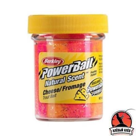 Паста форелевая Berkley PowerBait Natural Scent Cheese SHERBET 50gr