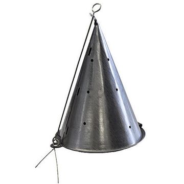 Кормушка зимняя металлическая КОНУС большая