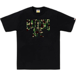 A Bathing Ape Bathing Ape Ss25 Футболка черный зеленый