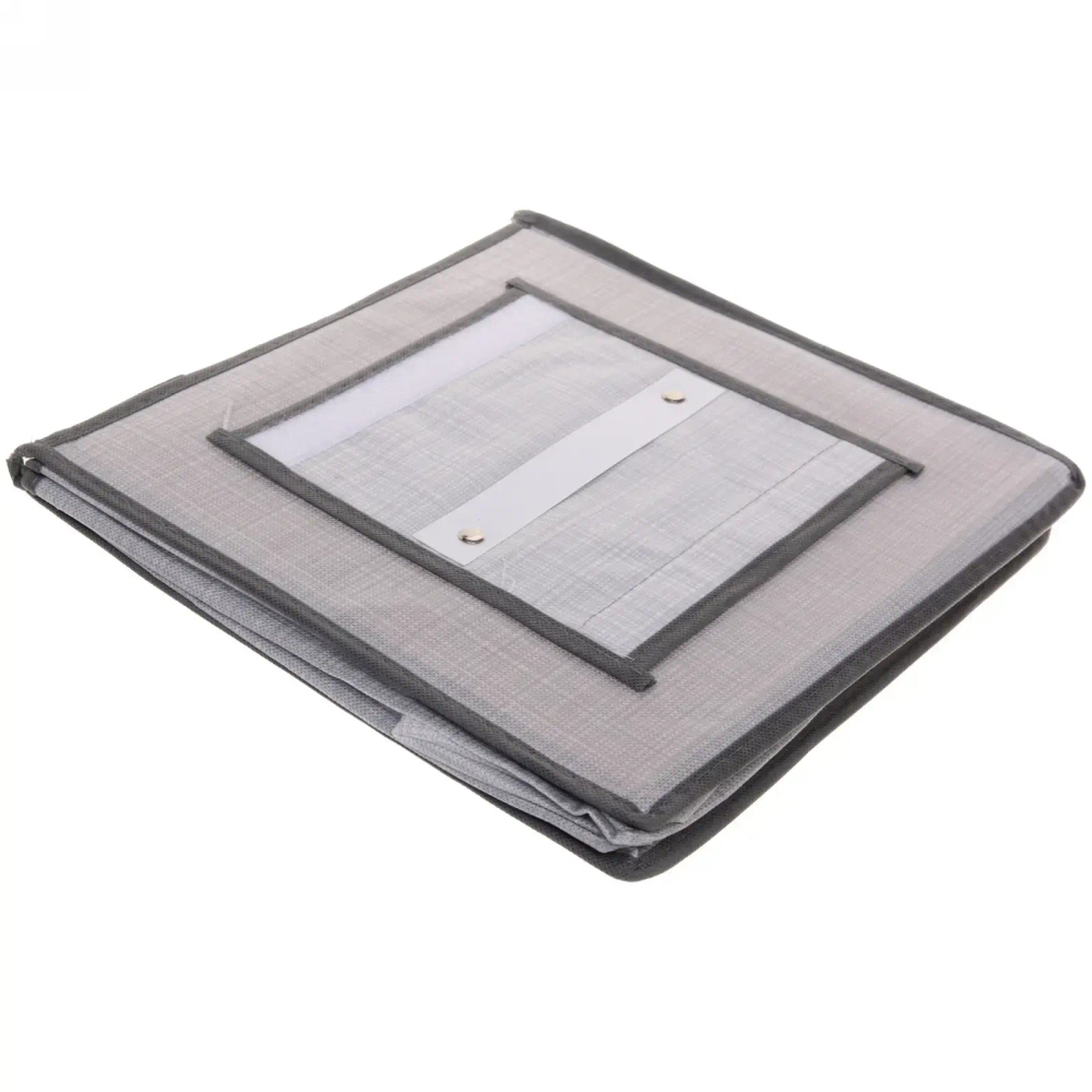 Кофр - органайзер подвесной «ЭФОЛТ», цвет пыльно - серый, 3 отделения, 30*30*60см