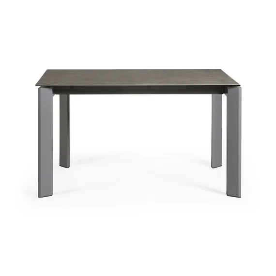 Стол Atta 140 (200) x90 графит керамика