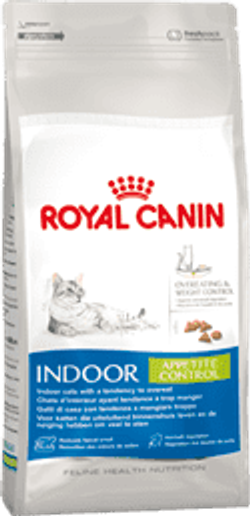Royal canin 2кг Индор Апетайт Контроль корм для кошек склонных к перееданию