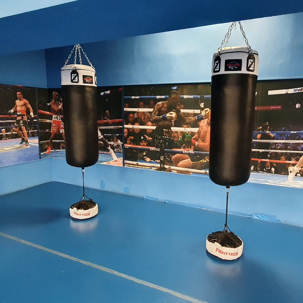 Крепление для груши на растяжка