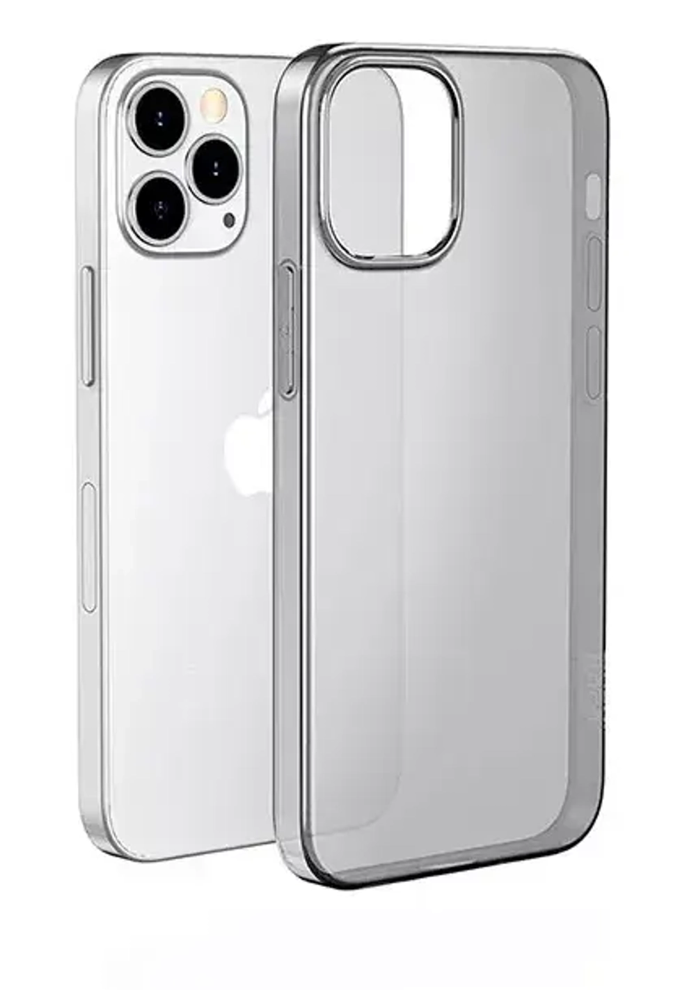 Чехол-накладка Hoco Light Series TPU для iPhone 14 силиконовый (прозрачно-черный)