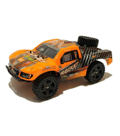 Радиоуправляемый шорт-корс Remo Hobby Rocket Brushless UPGRADE (оранжевый) 4WD 2.4G 1/16 RTR