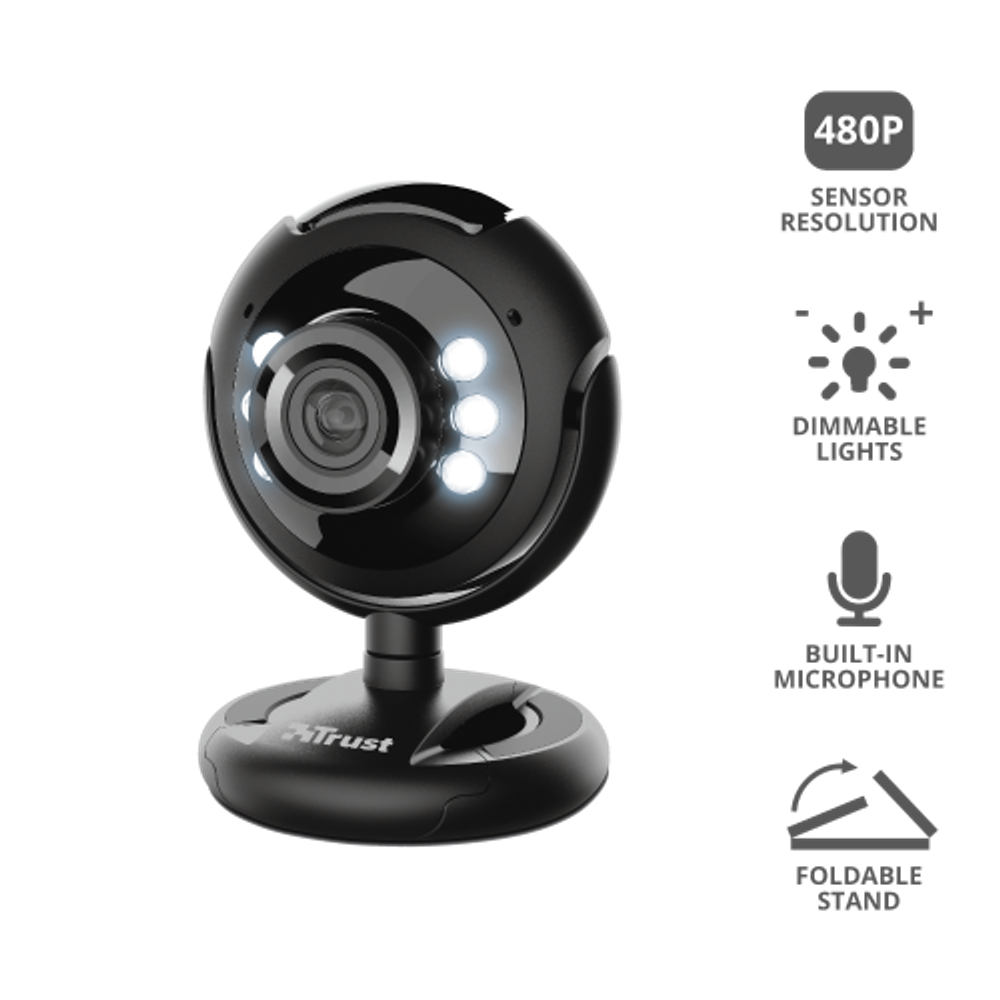 Веб камера / web камера Trust 16428 разрешение 640x480 | Web-камеры