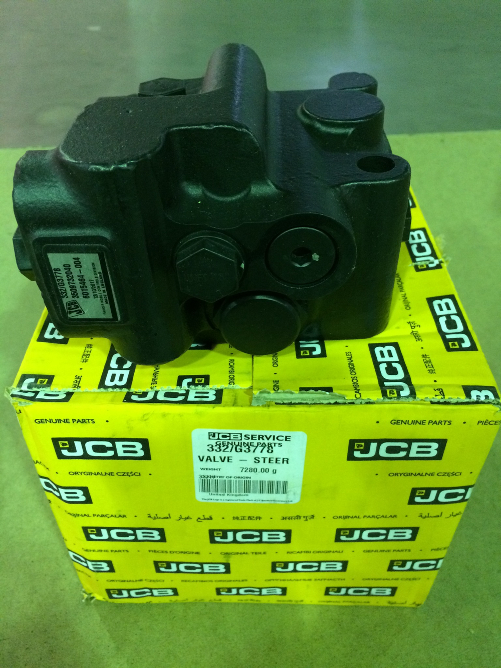 Клапан приоритета | 332/G3778 | JCB