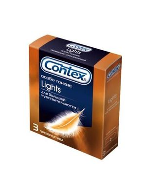 Презервативы Contex Lights Особо тонкие 3 штуки