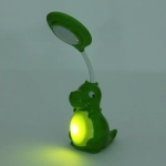 Настольная лампа «Sweet - Дино» 7*13*25 см LED, USB 1w 5v, Желтый/зеленый