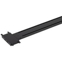 Коннектор ЭРА TRM-S5-CT BK Т-образный для тонкого магнитного шинопровода черный