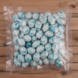 Драже шоколадное с миндалем «Яички голубые крапинки» 0,5 кг