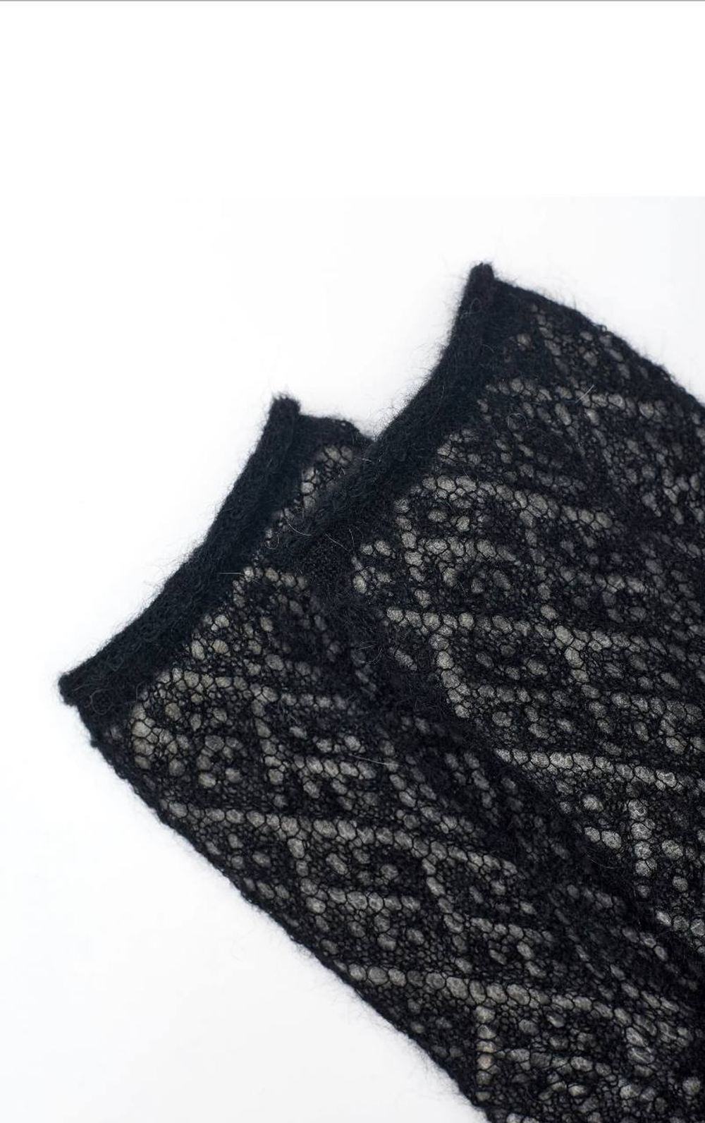 Носки женские ажурные Н234-07 черные