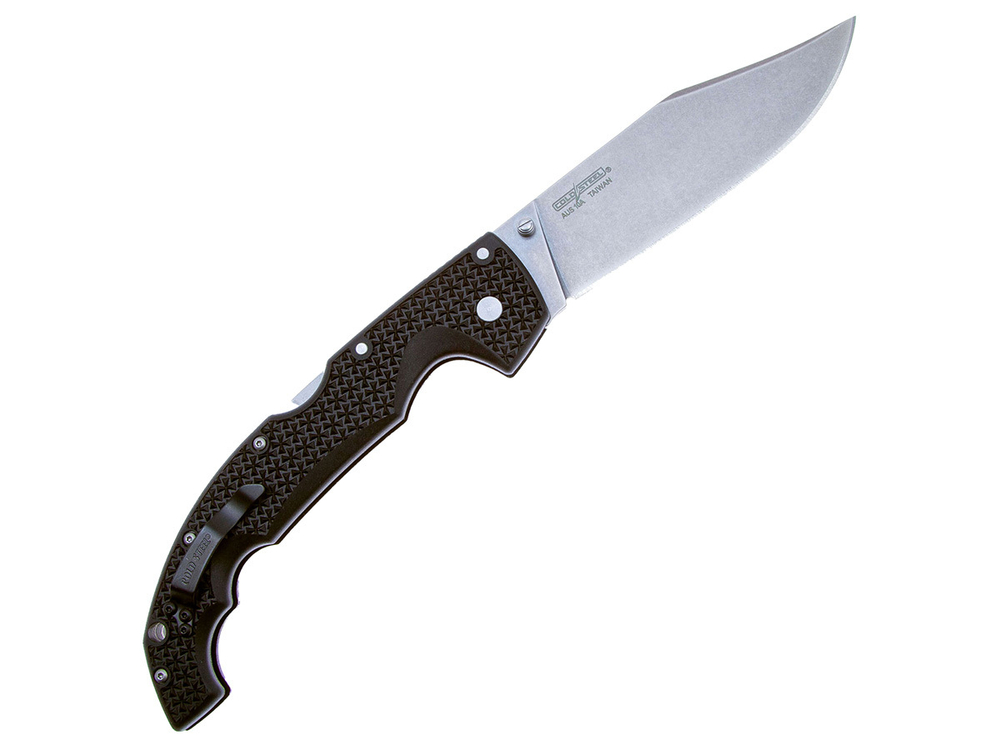 Нож складной Cold Steel Voyager XL Clip Point Plain, AUS10A, Griv-Ex (CS-29AXC)