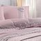 Набор КПБ с покрывалом +полотенце CAROLINE  Лиловый Gelin Home  евро