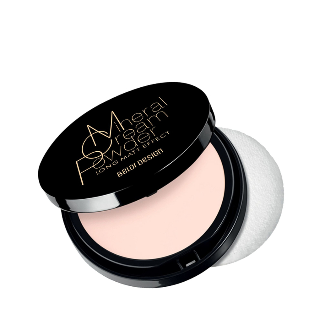 BelorDesign DELICAT Крем-пудра Энергия минералов №401 РАШЕЛЬ 10 г