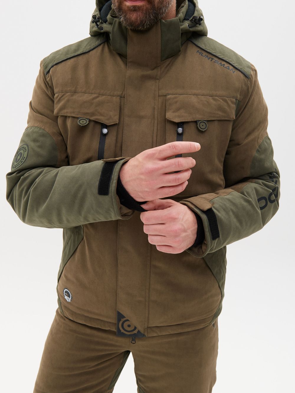 Костюм демисезонный Торнадо -15 ткань Исландия цвет Хаки