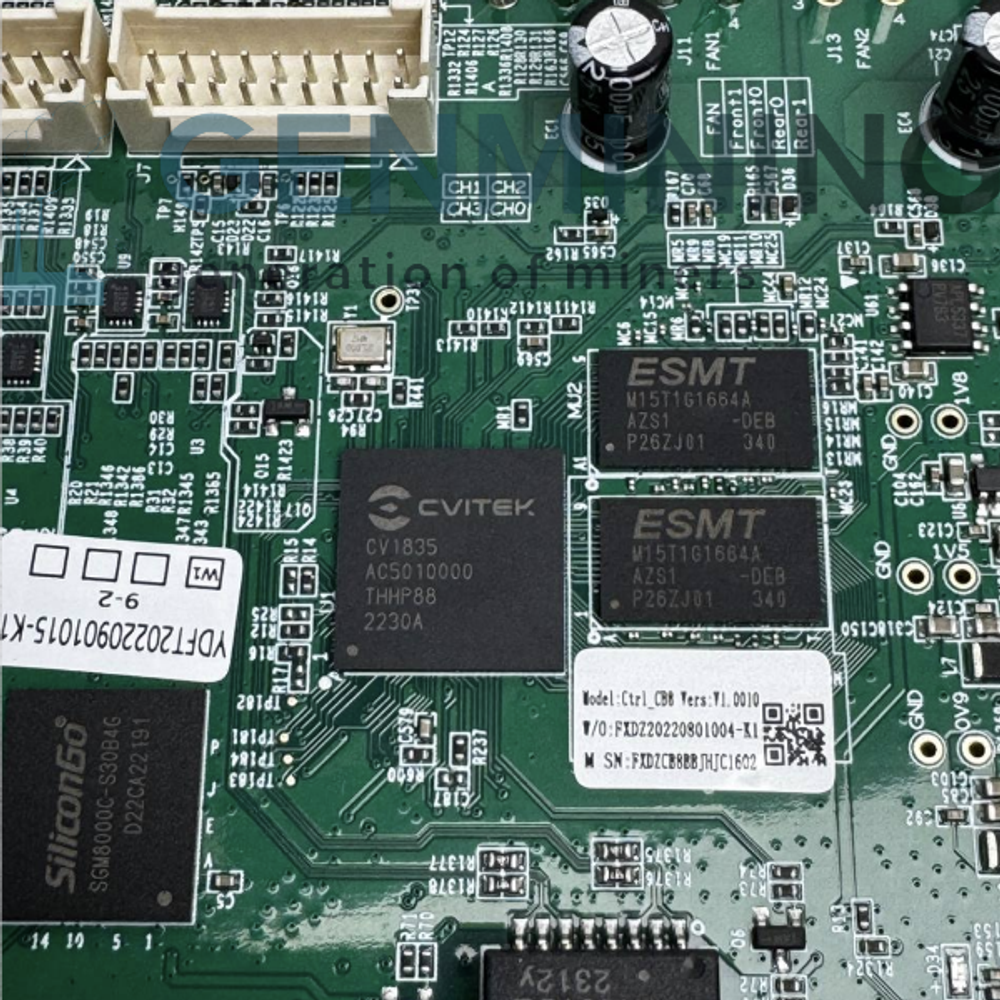 Контрольная плата Сvitek CV1835 для Bitmain Antminer S21 T21 L9 ( без прошивки )