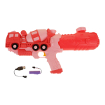 Водный пистолет 43,5см. аккумулятор от USB, розовый пакет 8281