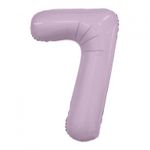 Agura Шар 40" / 102 см "Цифра 7" Орхидея Slim (БГ-60)