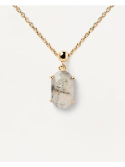 Подвеска-шарм женская PDPaola Labradorite Strength серебро 925 пробы покрытое золотом 750 пробы CH01-015-U