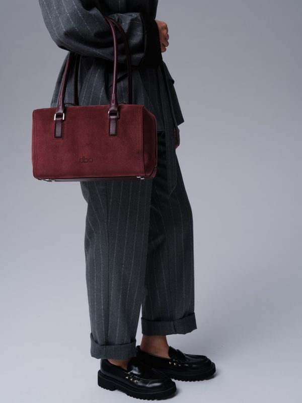 Замшевая сумка Cube DBR 31333 мах