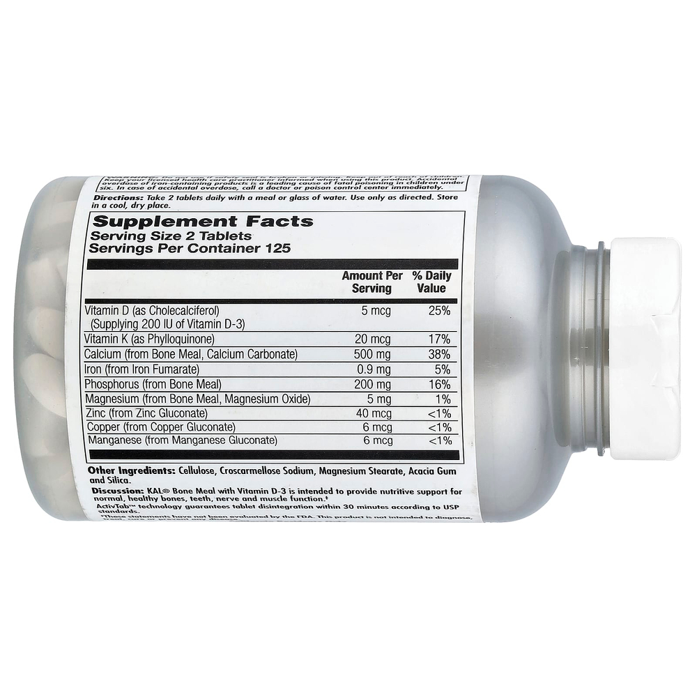 KAL, Костная мука, 250 таблеток