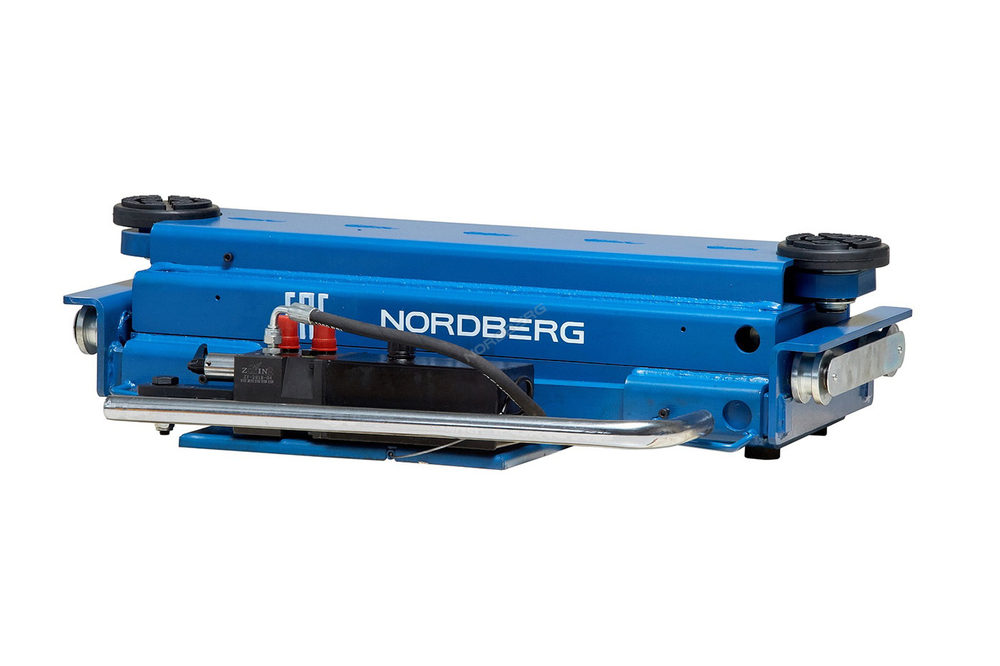 NORDBERG (N433_B) Траверса с ручным приводом, синяя 3 т