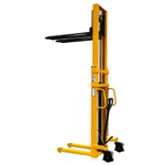 Ручной гидравлический штабелер SDJ 1025 (г/п 1 т, 2.5 м, фиксированные вилы) SMART