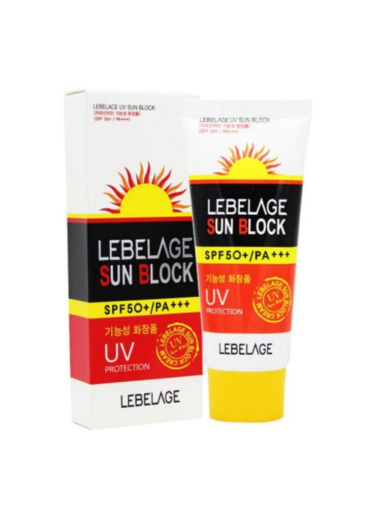 Lebelage Uv Sun Block Spf50+/ Pa+++ солнцезащитный крем для лица