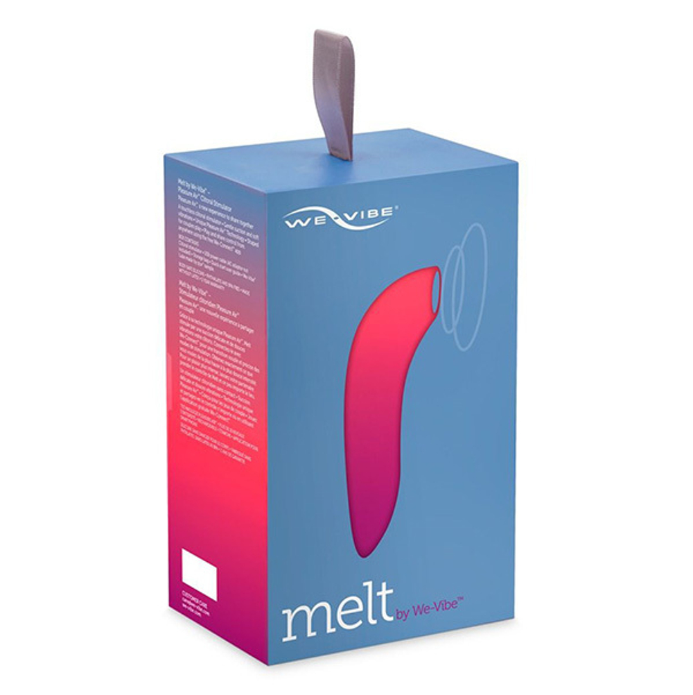 Розовый вакуум-волновой стимулятор клитора 15,2см We-Vibe Melt SNELSG3
