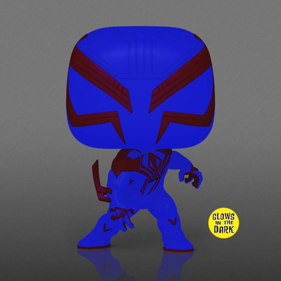 Фигурка Funko POP! Bobble Marvel Spider-Man 2099 (GW)(Exc) (1267) 68370 / Фигурка по мотивам фильма "Человек-паук: Паутина вселенных", Человек-паук 2099