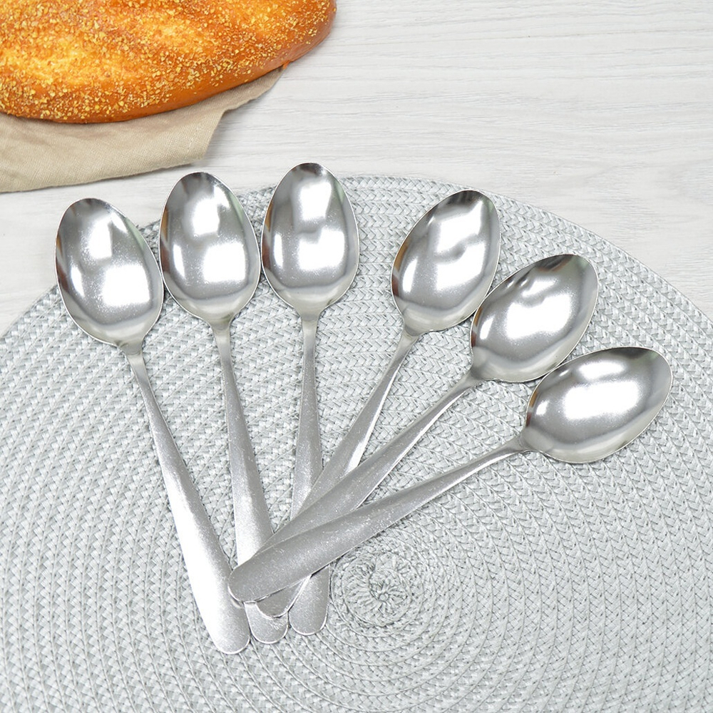 Набор столовых ложек "№1" 6 штук нерж, NNOSO-50