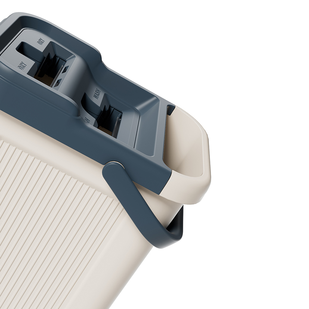 Швабра с отжимом и ведром cleanup, 7 л.