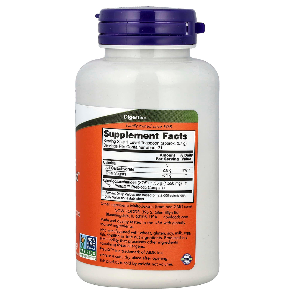 NOW Foods, Prebiotic Bifido Boost™, порошок, 85 г (3 унции)