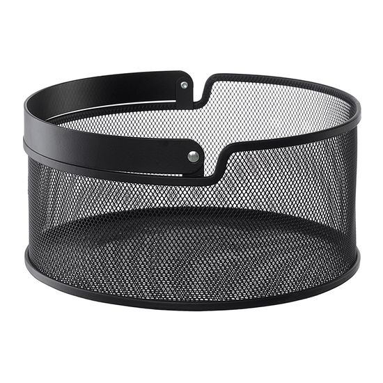 Корзина для хранения ferrant, D25х12,5 см, черная