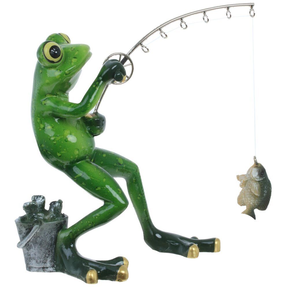 GAEM Фигурка декоративная "Лягушка", L16 W10 H15 см, 2в.